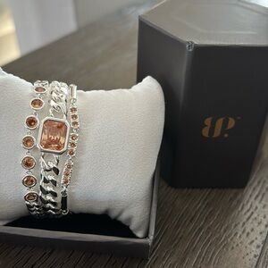 Bomb party luxe layers bracelet